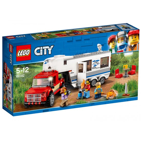 LEGO City - Camioneta si rulota 60182