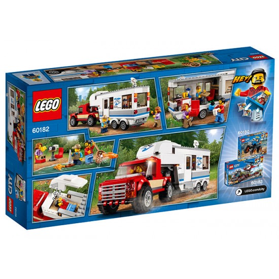 LEGO City - Camioneta si rulota 60182