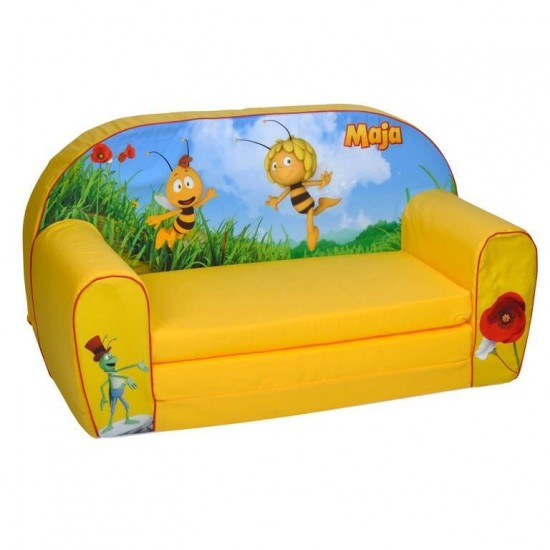 Canapea extensibila din burete Albinuta Maya