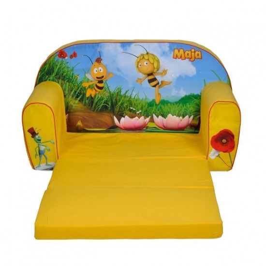 Canapea extensibila din burete Albinuta Maya