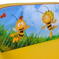 Canapea extensibila din burete Albinuta Maya