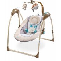 Leagan electric cu telecomanda Caretero Loop Bej