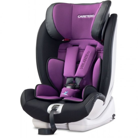 Scaun auto cu Isofix Caretero VolanteFix Purple - Grupa 9-36 kg