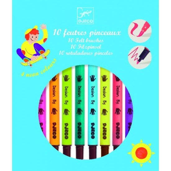 Carioci pensula Djeco culori pop