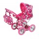 Carucior 2 in 1 pentru papusi Ruby Crazy Squares