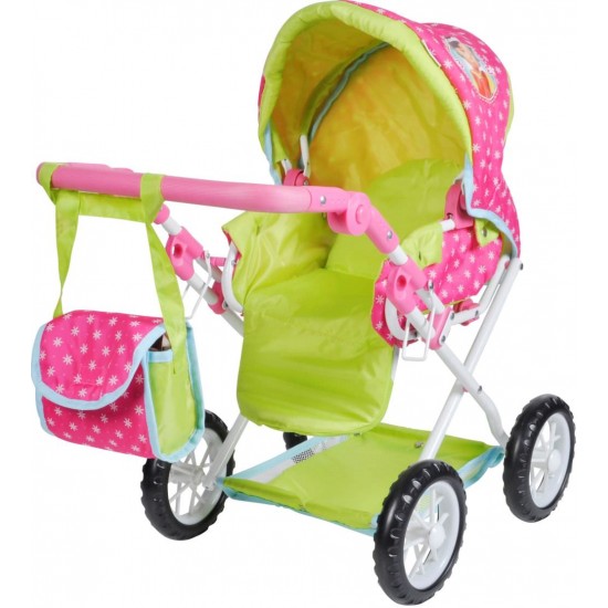 Carucior 2 in 1 pentru papusi Ruby Heidi