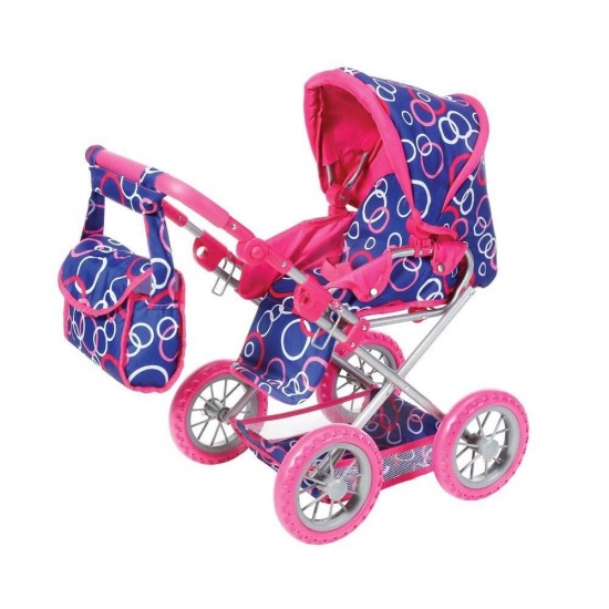 Carucior 2 in 1 pentru papusi Ruby Rings