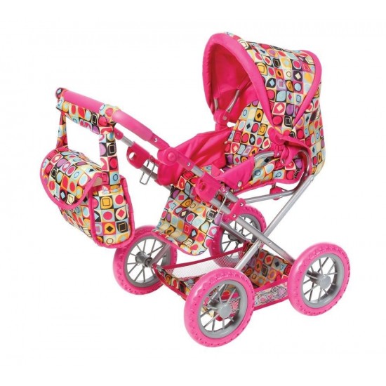 Carucior 2 in 1 pentru papusi Ruby Wild Patterns