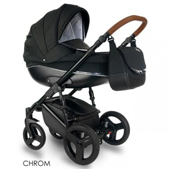 Carucior bebelusi 3 in 1 Bexa Chrom Black