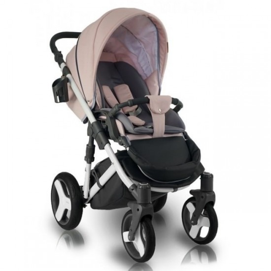 Carucior bebelusi 3 in 1 Bexa Ultra Pastel Blush