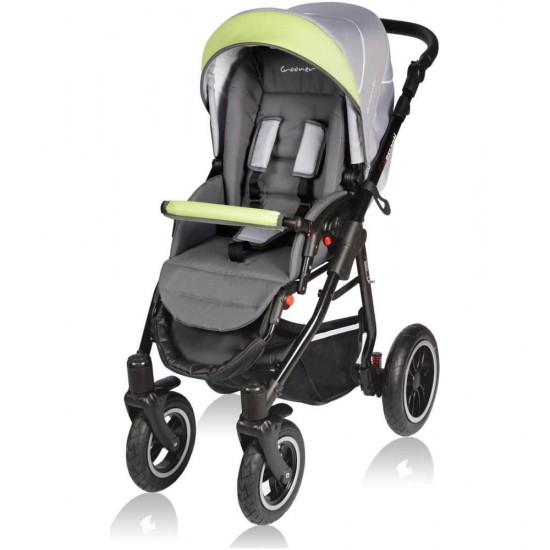 Carucior Crooner 2 in 1 - Vessanti - Green/Gray