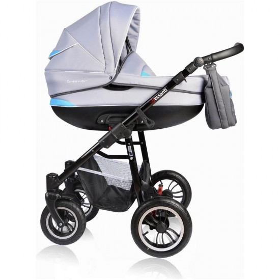 Carucior Crooner 3 in 1 - Vessanti - Blue/Gray