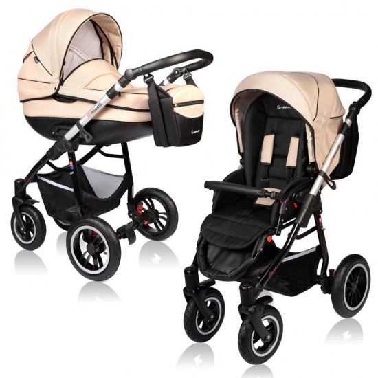 Carucior Crooner Prestige 2 in 1 - Vessanti - Cream