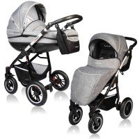 Carucior Crooner Prestige 2 in 1 - Vessanti - Gray
