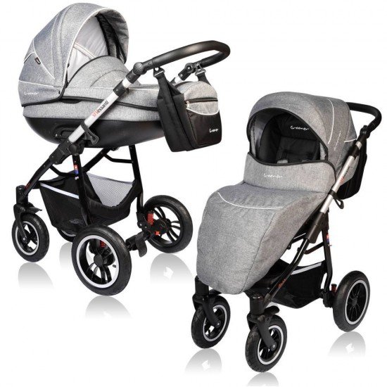 Carucior Crooner Prestige 2 in 1 - Vessanti - Gray