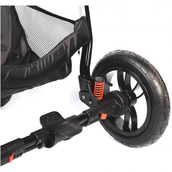 Carucior Crooner Prestige 2 in 1 - Vessanti - Light Gray