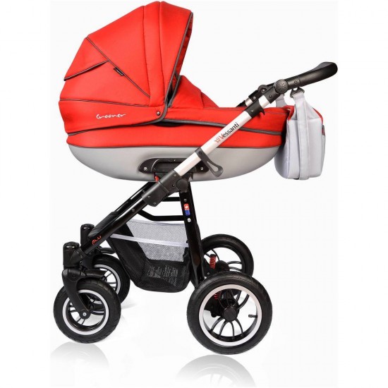Carucior Crooner Prestige 2 in 1 - Vessanti - Red