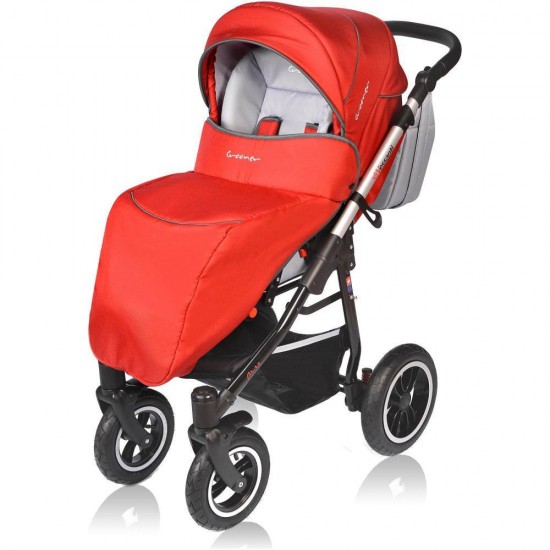 Carucior Crooner Prestige 2 in 1 - Vessanti - Red