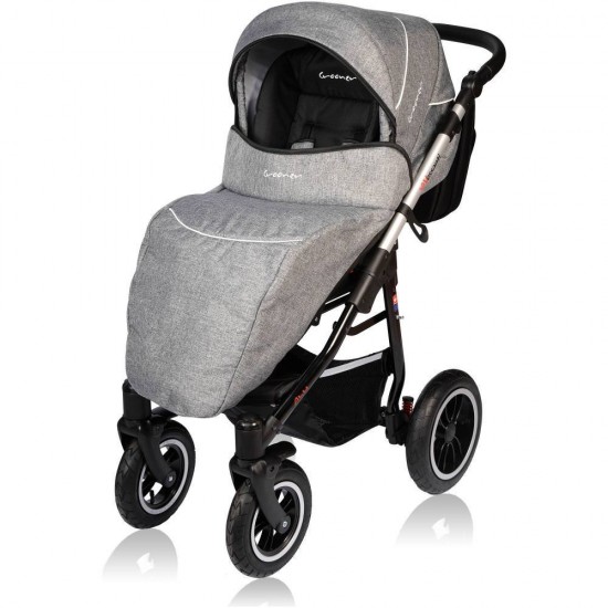 Carucior Crooner Prestige 3 in 1 - Vessanti - Gray