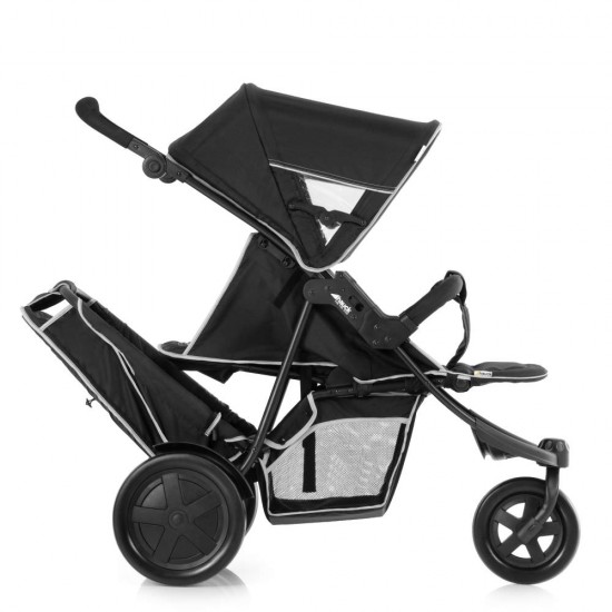 Carucior Dublu Freerider SH12 Negru