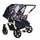 Carucior gemeni PJ Stroller 2 in 1 Multicolor