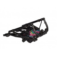 Carucior gemeni PJ Stroller Lux 3 in 1 Brown