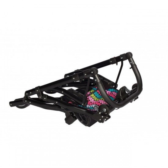 Carucior gemeni PJ Stroller Lux 3 in 1 Multicolor