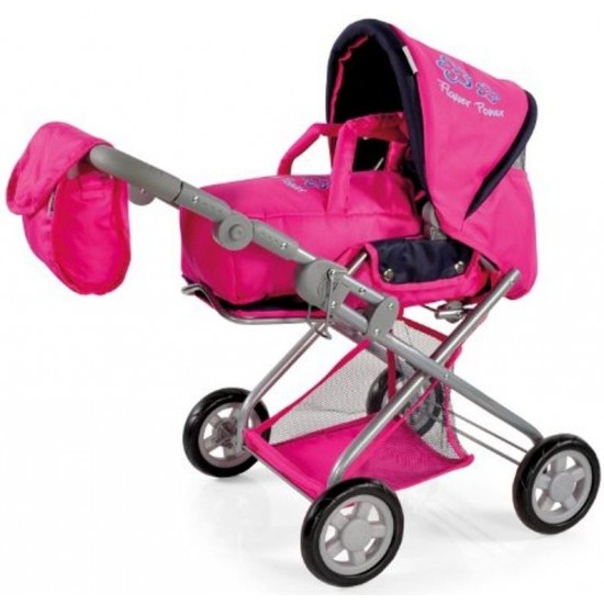 Carucior pentru papusi cu gentuta Kyra