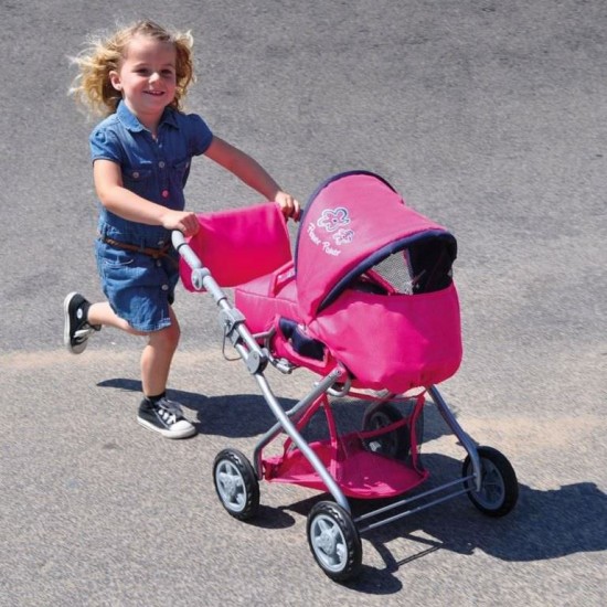 Carucior pentru papusi cu gentuta Kyra