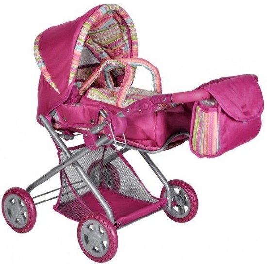 Carucior pentru papusi cu gentuta Kyra Fashion