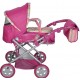 Carucior pentru papusi cu gentuta Kyra Fashion