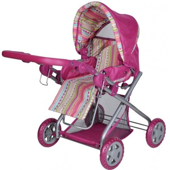 Carucior pentru papusi cu gentuta Kyra Fashion
