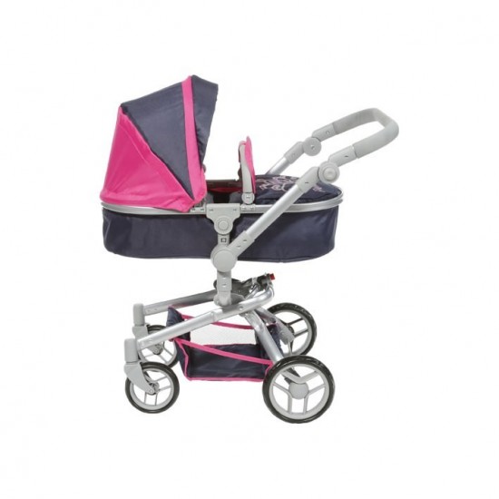 Carucior pentru papusi cu maner reversibil Boonk Didadem