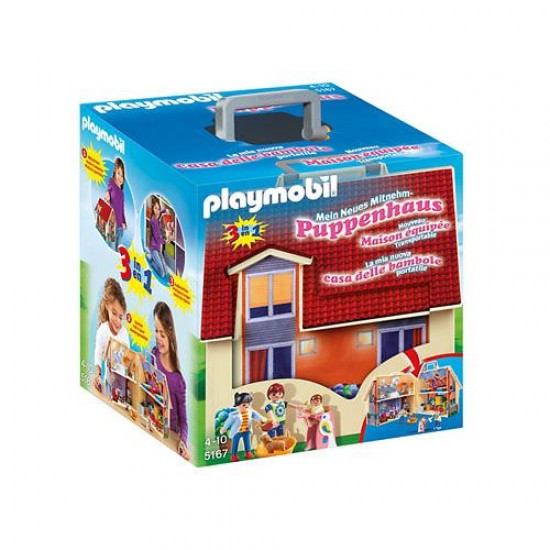 Playmobil Dollhouse - Casa de papusi mobila