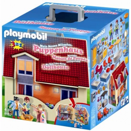 Playmobil Dollhouse - Casa de papusi mobila