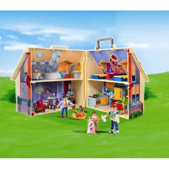 Playmobil Dollhouse - Casa de papusi mobila