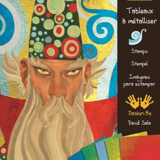 Joc creativ Cavaleri Djeco cu foite