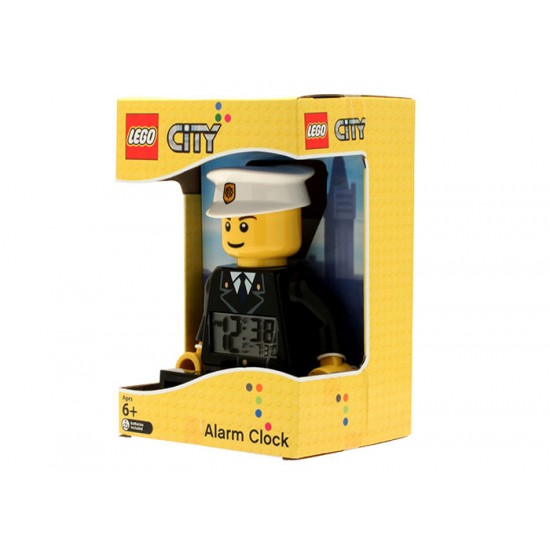 Ceas desteptator LEGO City Politist 9002274