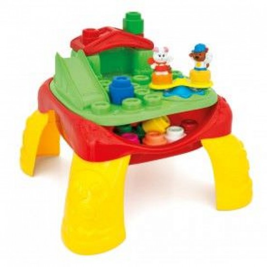 Masa de joaca cu cuburi Clementoni