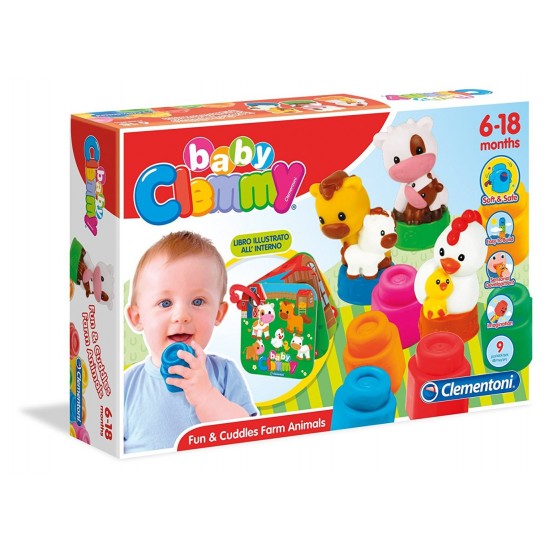 Set joaca ferma animalutelor Clemmy