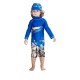 Costum de baie Coral Reef marime 74-80 protectie UV Swimpy