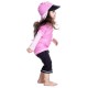 Costum de baie Pink Ocean marime 74-80 protectie UV Swimpy