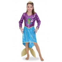 Costum pentru serbare Sirena Deluxe 128 cm