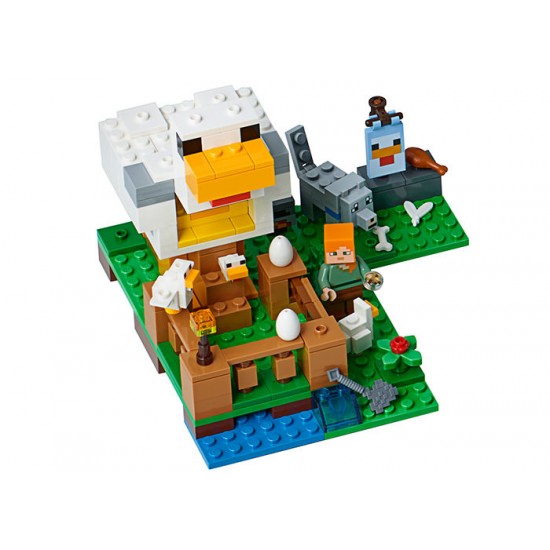 LEGO Minecraft - Cotetul de gaini 21140