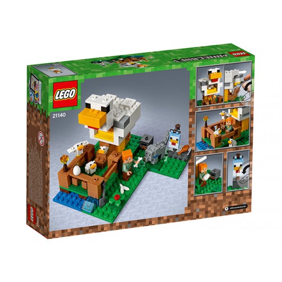 LEGO Minecraft - Cotetul de gaini 21140