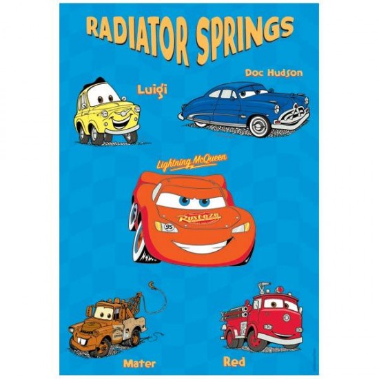 Covor copii Cars model 08 160x230 cm Disney