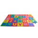 Covor puzzle din spuma Alphabet and Numbers 36 piese