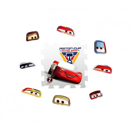 Covor puzzle din spuma Cars 3 Race of a Lifetime 8 piese