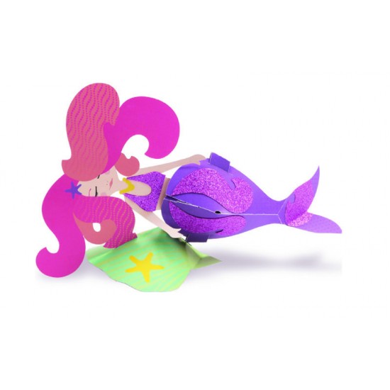 Creeaza sirene din hartie Djeco