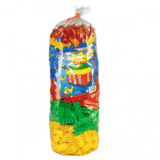 Cuburi constructii 500 piese